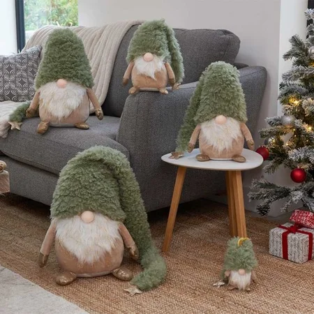 40cm Sage Green Christmas Gonk - image 2