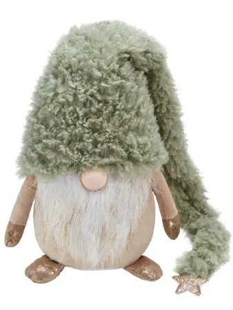 40cm Sage Green Christmas Gonk - image 1
