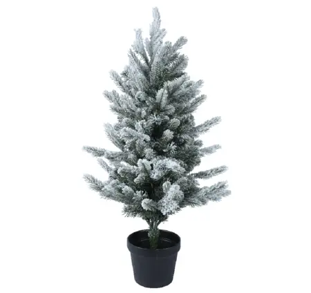 45cm Grandis Snowy Potted Tabletop Christmas Tree
