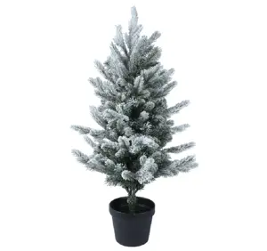 45cm Grandis Snowy Potted Tabletop Christmas Tree