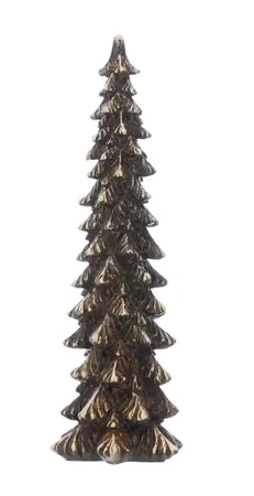 46cm Ceramic Dark Brown Christmas Tree