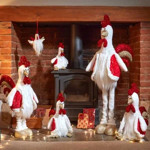 46cm Romeo Cluck Christmas Chicken Plush - image 2