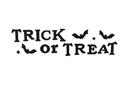 50cm Trick or Treat Halloween Window Stickers