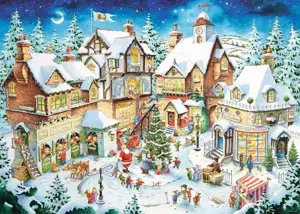 50th Anniv. Christmas Limited Addition 1000 Piece Jigsaw Puzzle - image 2