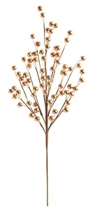 56cm Gold Berry Spray - image 2