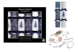 6 x 13.5" DELUXE BLUE TREE CRACKERS