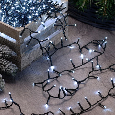 600 White Firefly Christmas String Lights