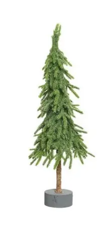 60cm Merry Fir Glitter Table Top Christmas Tree