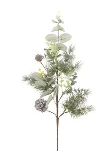 61cm Eucalyptus & Pine Artificial Christmas Spray