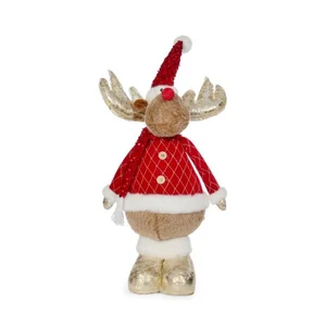 65cm Golden Cupid Christmas Reindeer - image 1