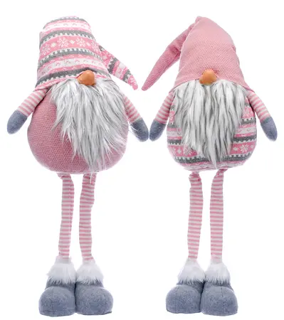 66cm Choice of 2 Assorted Standing Pink Gonk