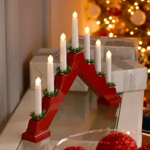 7 bo red candle bridge - image 2