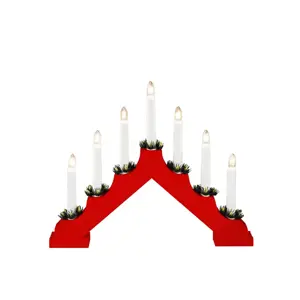 7 Bulb Welcome Light - Red - image 1