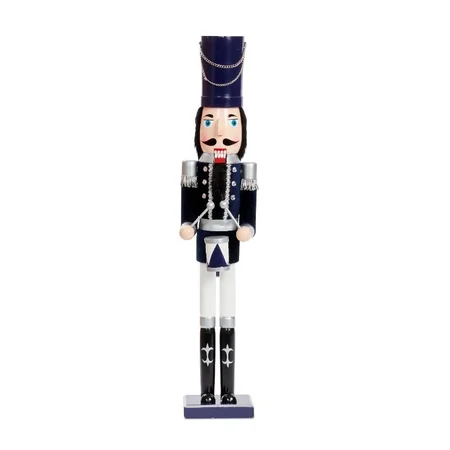 70cm Navy & Silver Nutcracker Decoration – Choice of Two - image 2
