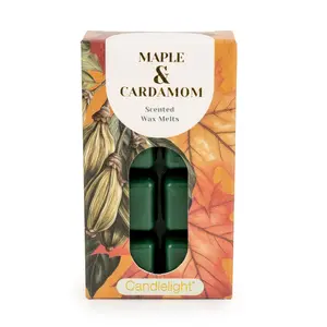 8 PACK WAX MELTS MAPLE & CARDAMOM - 5% M