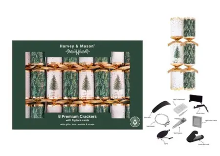 8 Premium Green Tree Crackers