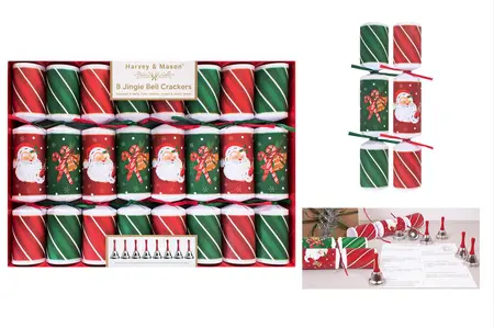 8 x 12" JINGLE BELLS CRACKERS