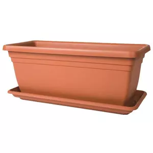 80cm Deep Trough Terracotta