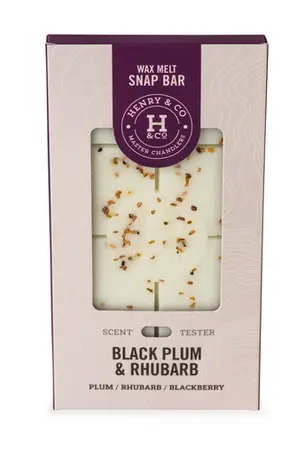 85g Wax Melt Snap Bar Black Plum & Rhubarb - image 1