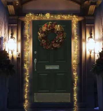 880 LED Door ClusterLights - Warm White
