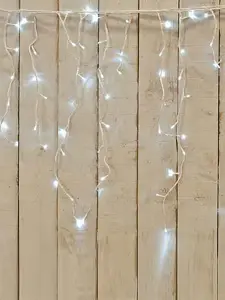 960 snowing icicle lights - white - 4 way - image 2