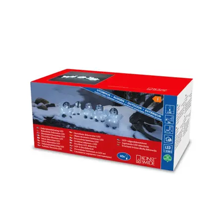Acrylic Baby Penguin 5 Piece Set 40 White LED IP20 - image 4