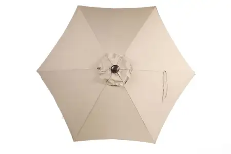 Almond Monaco Free Arm 3.3m Round Parasol