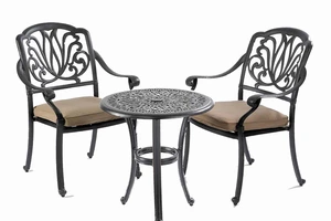 Amalfi Cast Aluminium Bistro Set