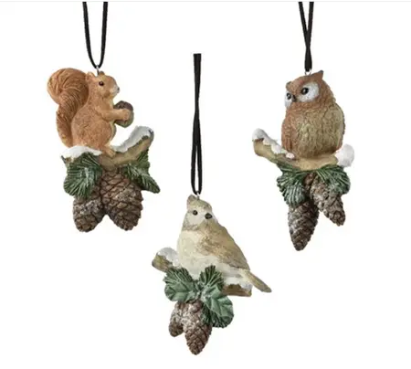 Animals polyresin 3ass