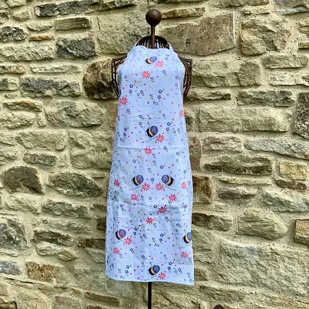 Ap23 Bees And Flowers Apron