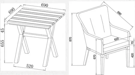 Arley Bistro Set - image 3