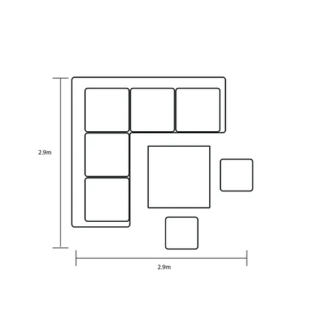 Arley Square Corner Set - image 2