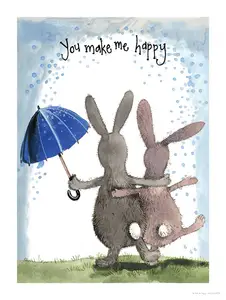 Art19 You Make Me Happy Art Print