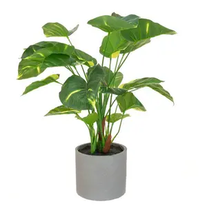 Artificial Pothos Bush in Pot - 41cm - image 1