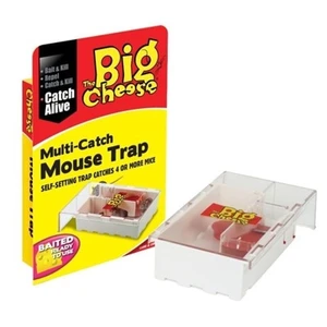 Baited Ready-To-Use Multi-Catch Mouse Trap