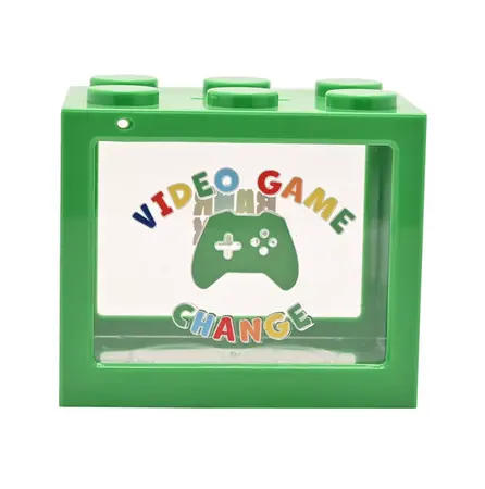 Bank Blox Green Money Box - Video Game Change - image 1