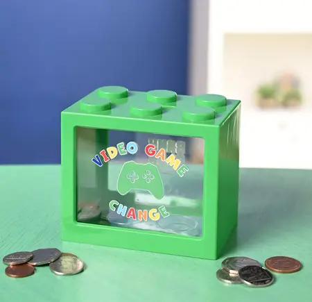 Bank Blox Green Money Box - Video Game Change - image 2
