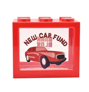 Bank Blox Red Money Box - New Car Fund - image 1