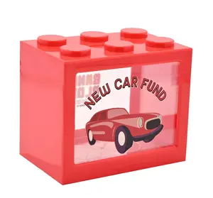 Bank Blox Red Money Box - New Car Fund - image 3