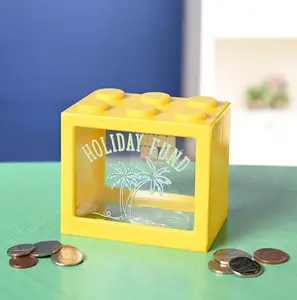 Bank Blox Yellow Money Box - Holiday Fund - image 2