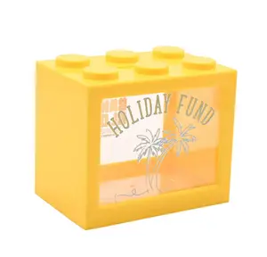 Bank Blox Yellow Money Box - Holiday Fund - image 1