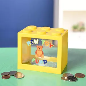 Bank Blox Yellow Money Box - New Toy Fund - image 3