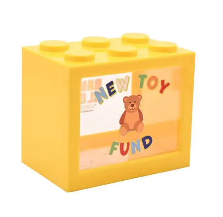 Bank Blox Yellow Money Box - New Toy Fund - image 2