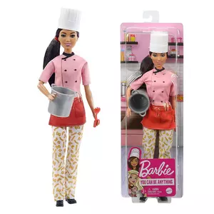 Barbie Pasta Chef Brunette Doll (12-in) & Accessories