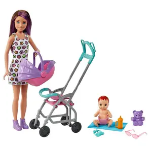 Barbie Skipper Stroller Doll - image 3