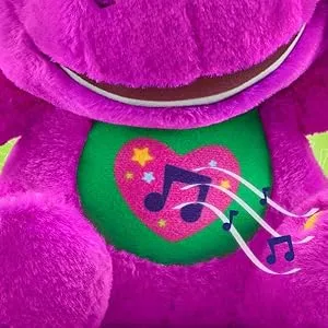 Barney Singing Plush 2 - image 2