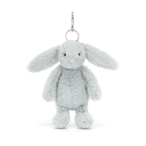 Bashful Silver Bunny Bag Charm - image 1