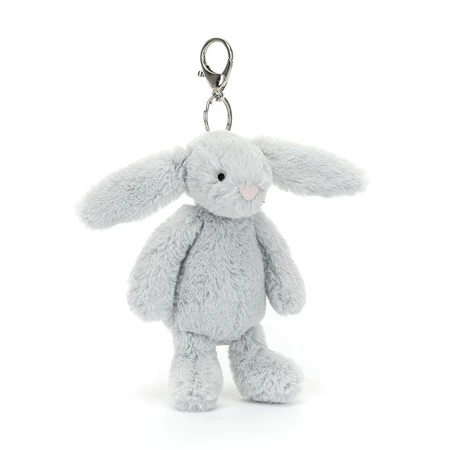 Bashful Silver Bunny Bag Charm - image 3