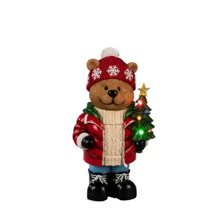B/O Teddy Bear, Multi colour - image 1