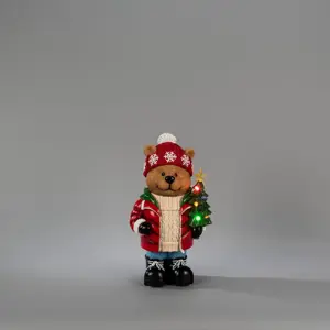 B/O Teddy Bear, Multi colour - image 2